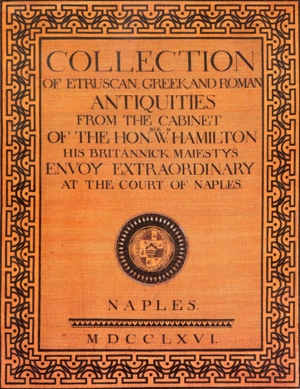 Hamilton Antiquities title page